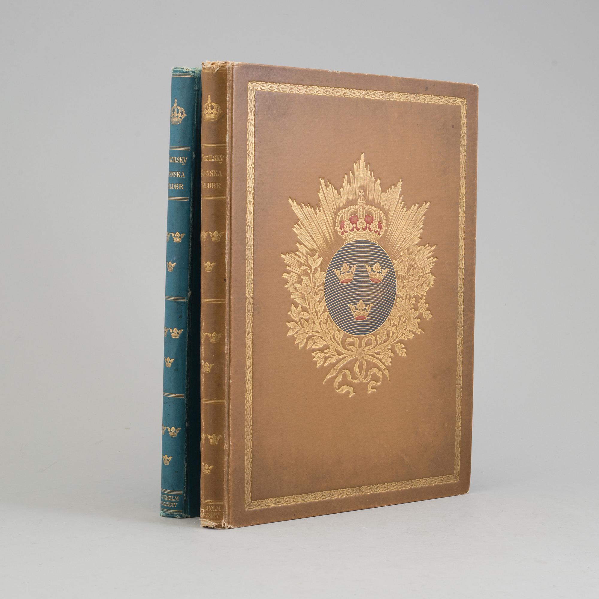 TWO BOOKS by Carl Snoilsky, 1904.