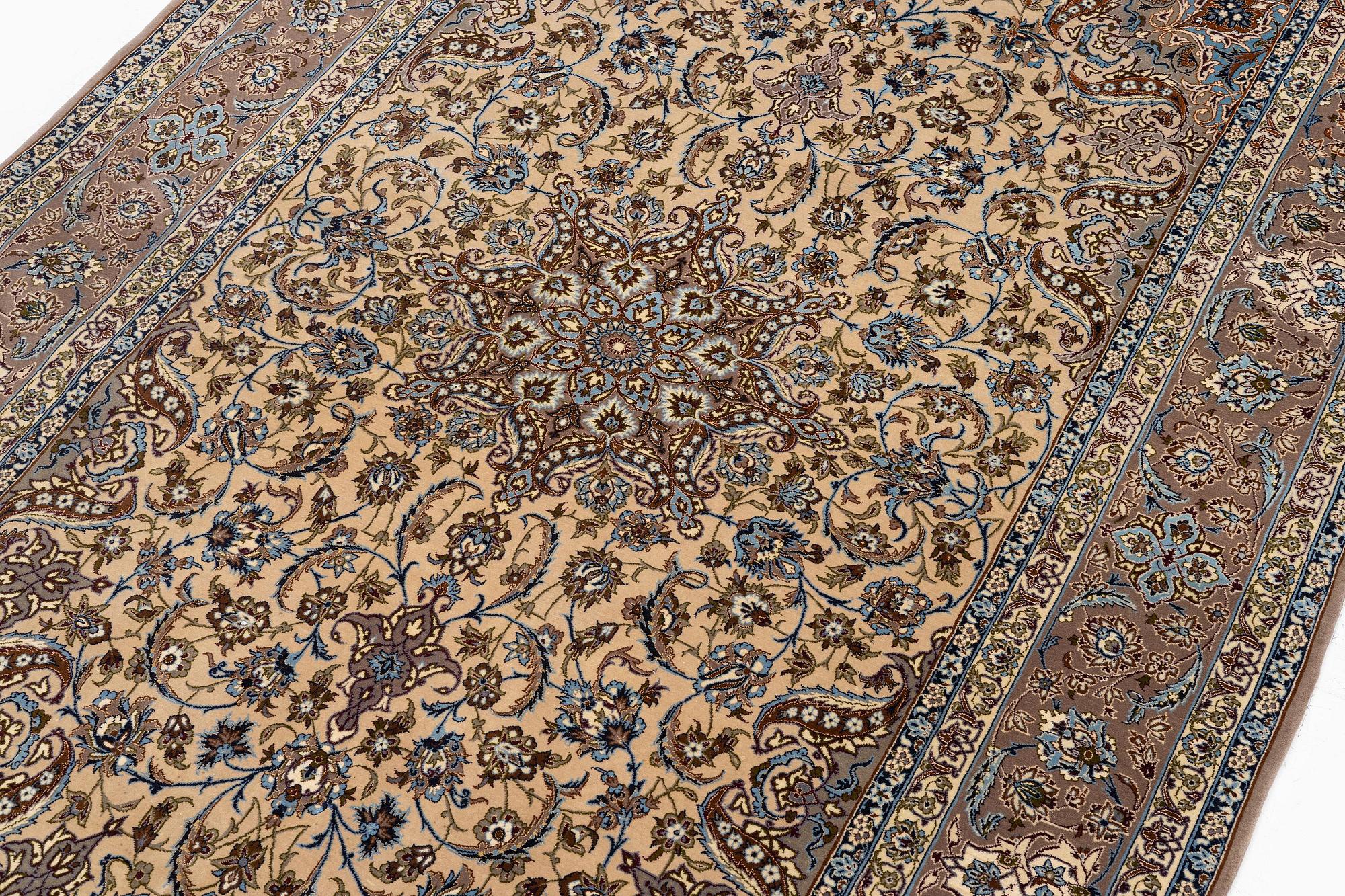 Matta, Old Isfahan, centrala Persien, ca 244 x 153 cm.
