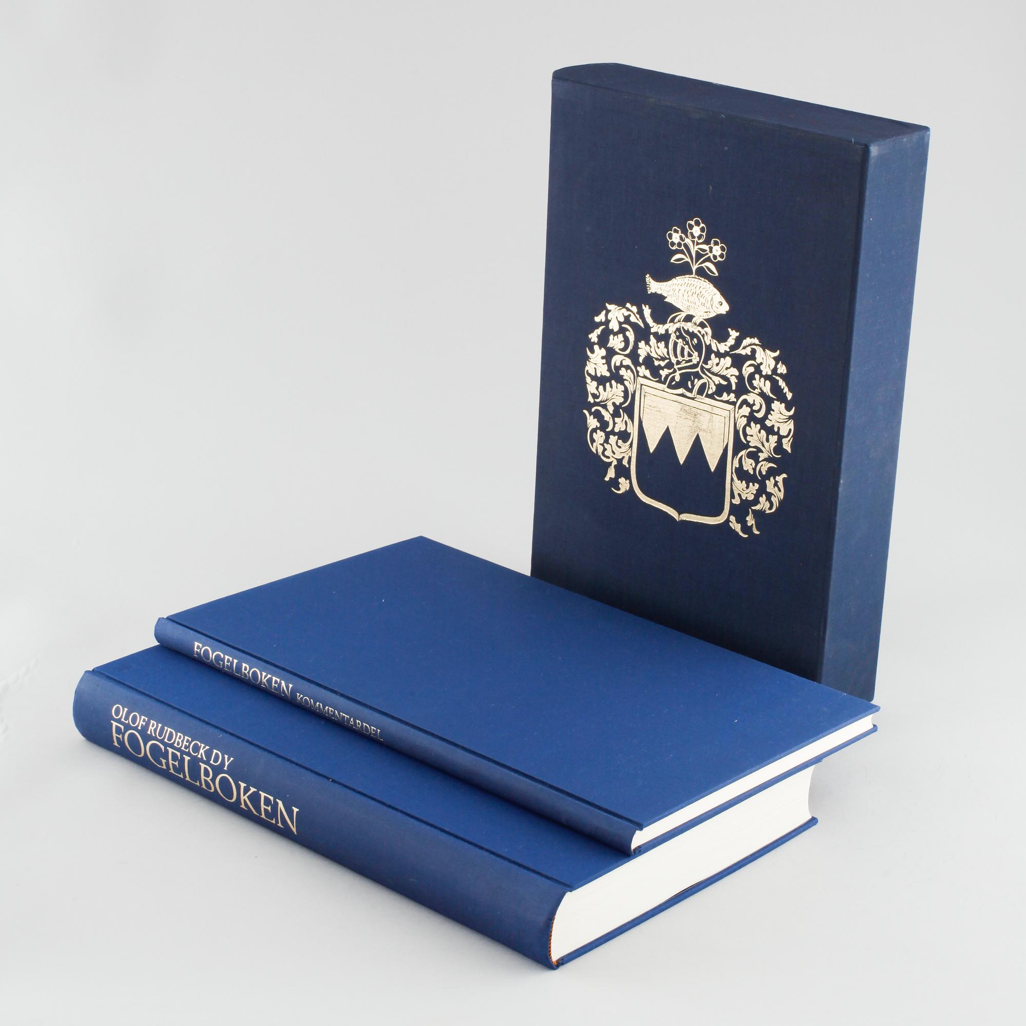 OLOF RUDBECK DY, 'FOGELBOKEN* ('The bird book'), Rene Coeckelberghs publishing, Stockholm 1985, numbered 834/1499.