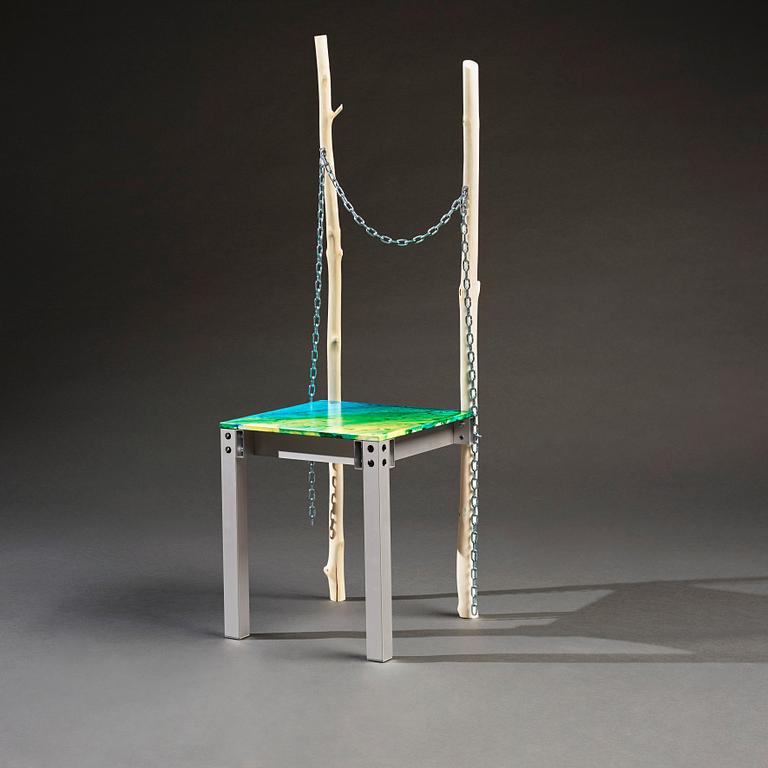 Fredrik Paulsen, stol, unik, "Chair One, FKA Branzi", JOY, 2024.