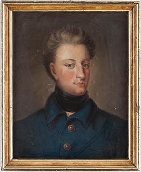 Okänd konstnär 1800/1900-tal · OKÄND KONSTNÄR, pastell, efter David von Krafft.