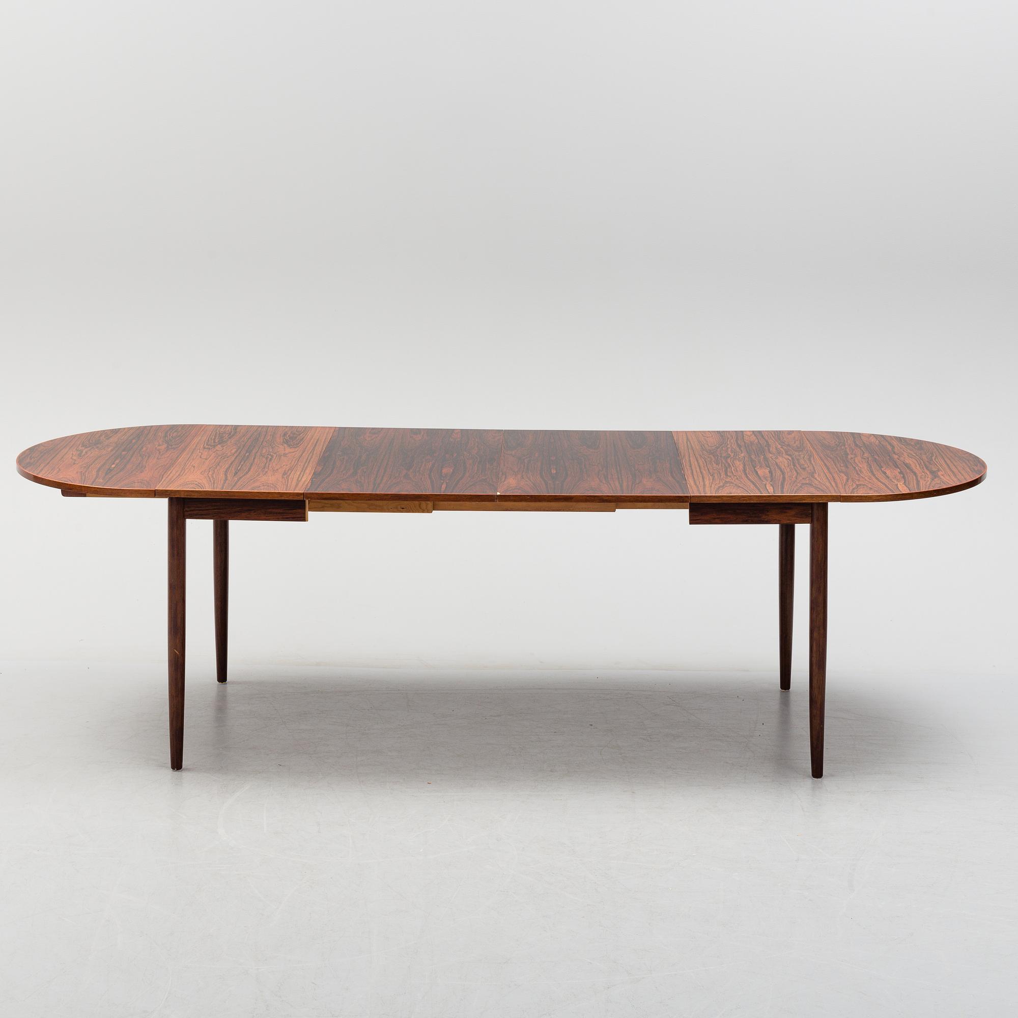 A five piece dining set, 1950's/60's.