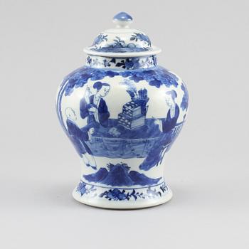 LOCKURNA, porslin, Kina, 1800/1900-tal.