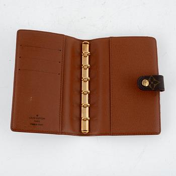 Louis Vuitton, "Monogram canvas Ring Agenda Holder".