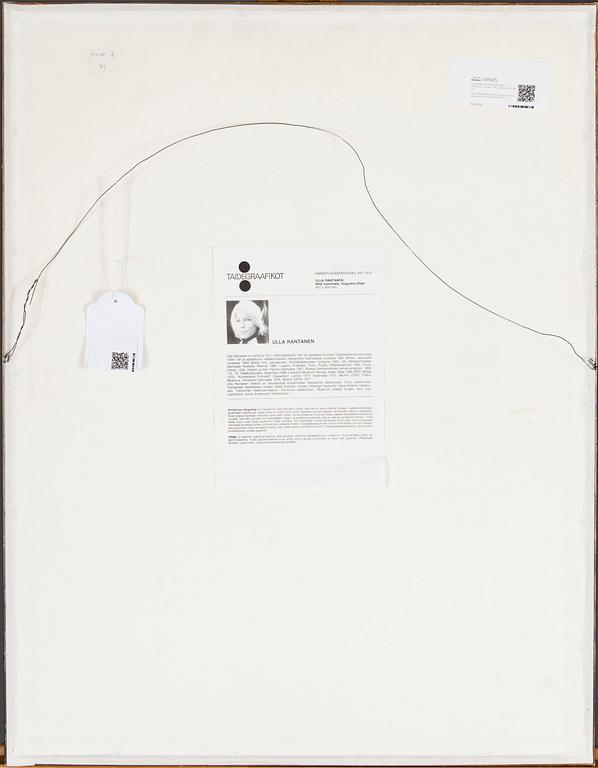 ULLA RANTANEN, offsetlitografi, signerad, daterad -79 och numrerad 57/99.