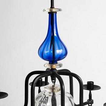 Erik Höglund, Chandelier, Boda Smide, second half of the 20th century.