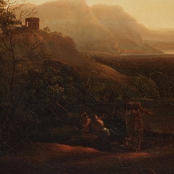 Carl Johan Fahlcrantz, Italian Landscape.