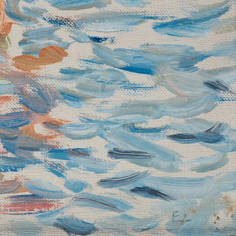 Evert Lundquist, The bather.