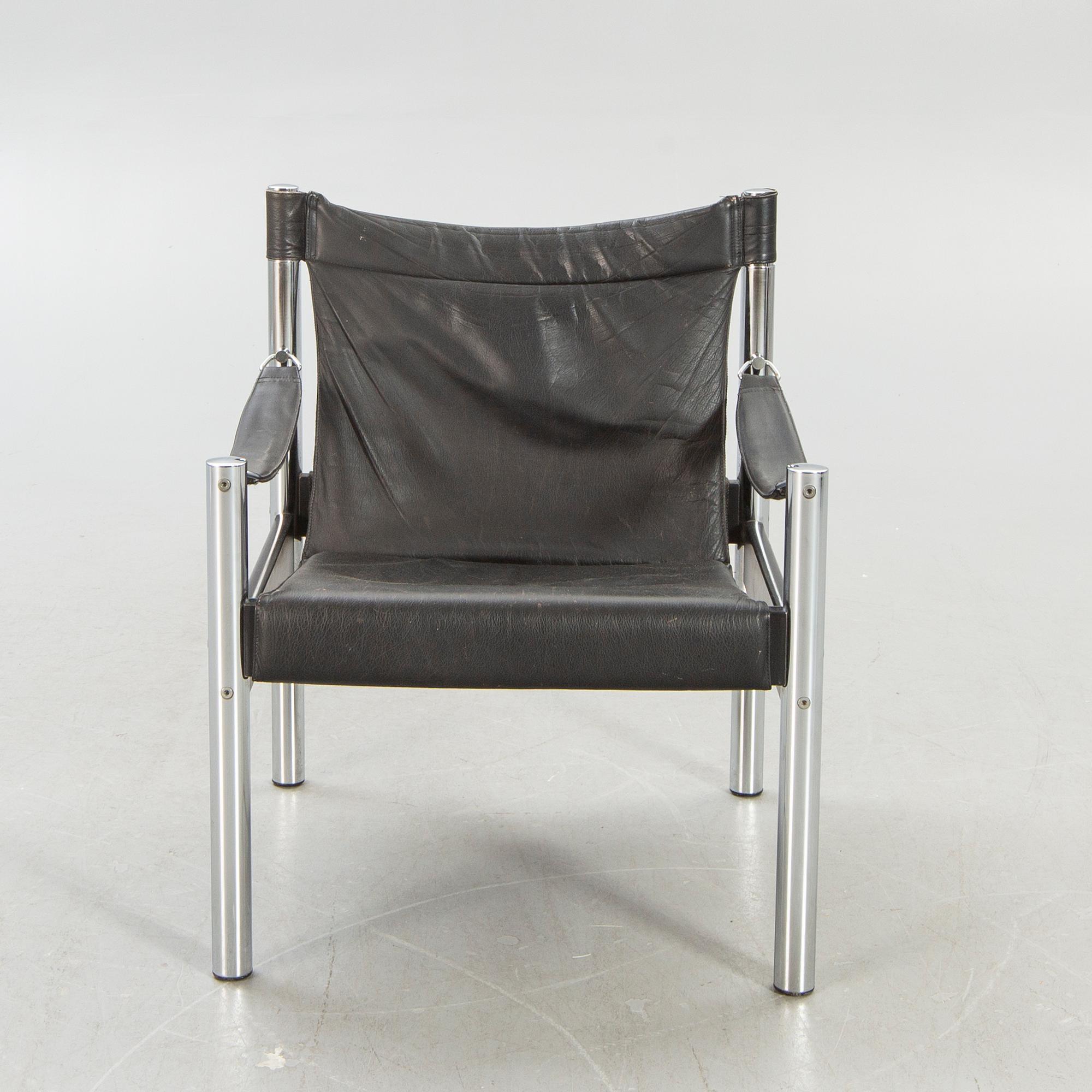 Armchair so-called safari model, Johanson Design, second half of the 20th century.