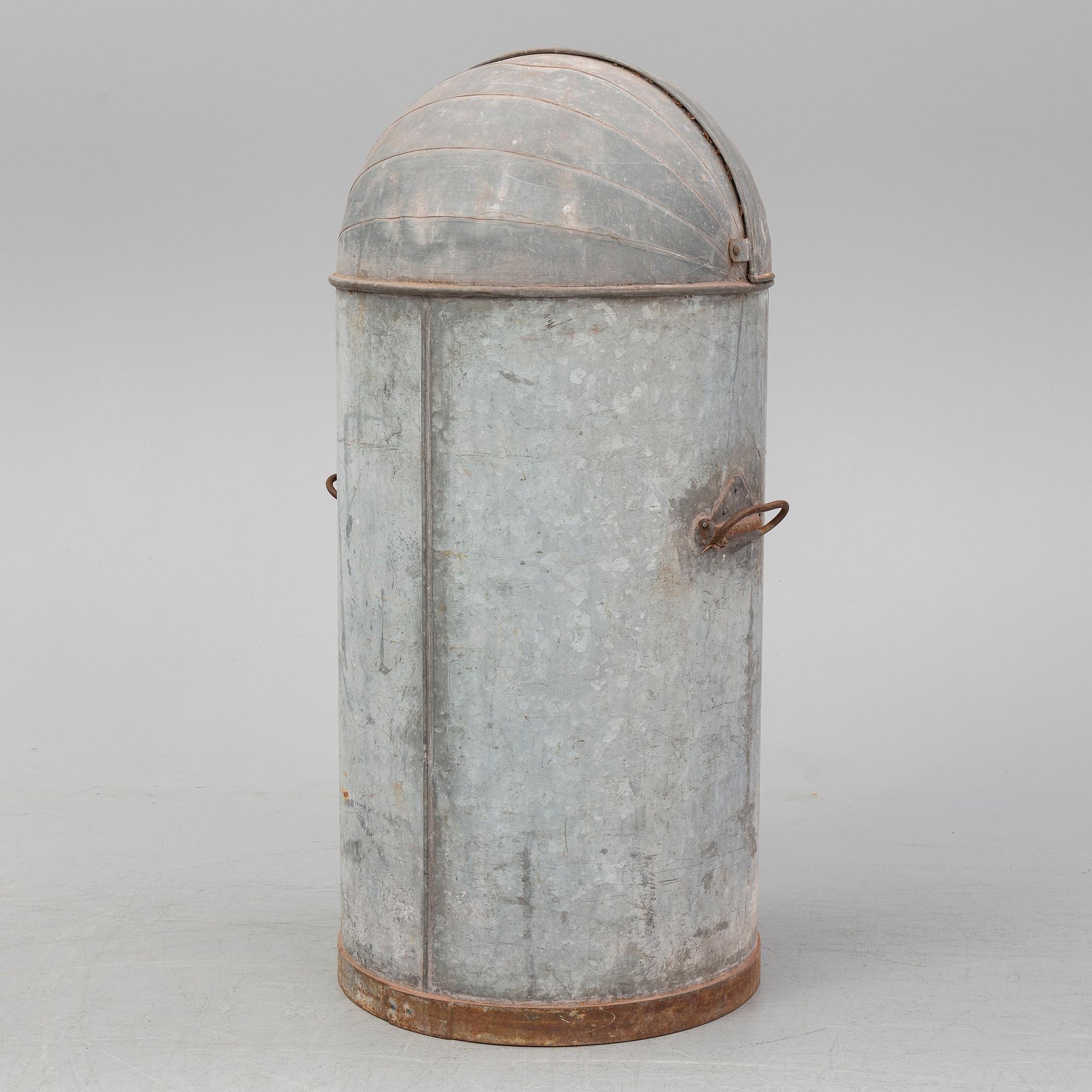 A kerosene barrel from the early 20th century.
