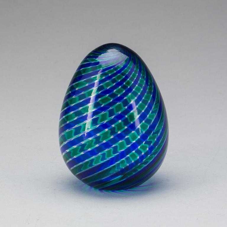 SKULPTUR, glas, Venini, Italien. 1990.