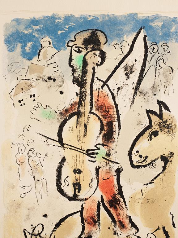 Marc Chagall, "Le violoncelle".