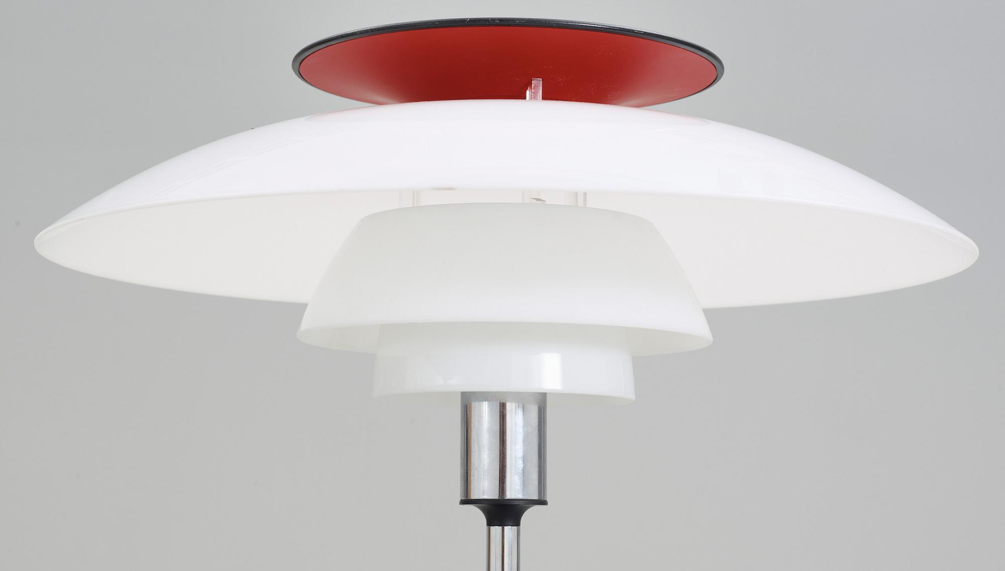 GOLVLAMPA, "PH-80", Poul Henningsen för Louis Poulsen, Danmark, 1900-talets andra hälft.