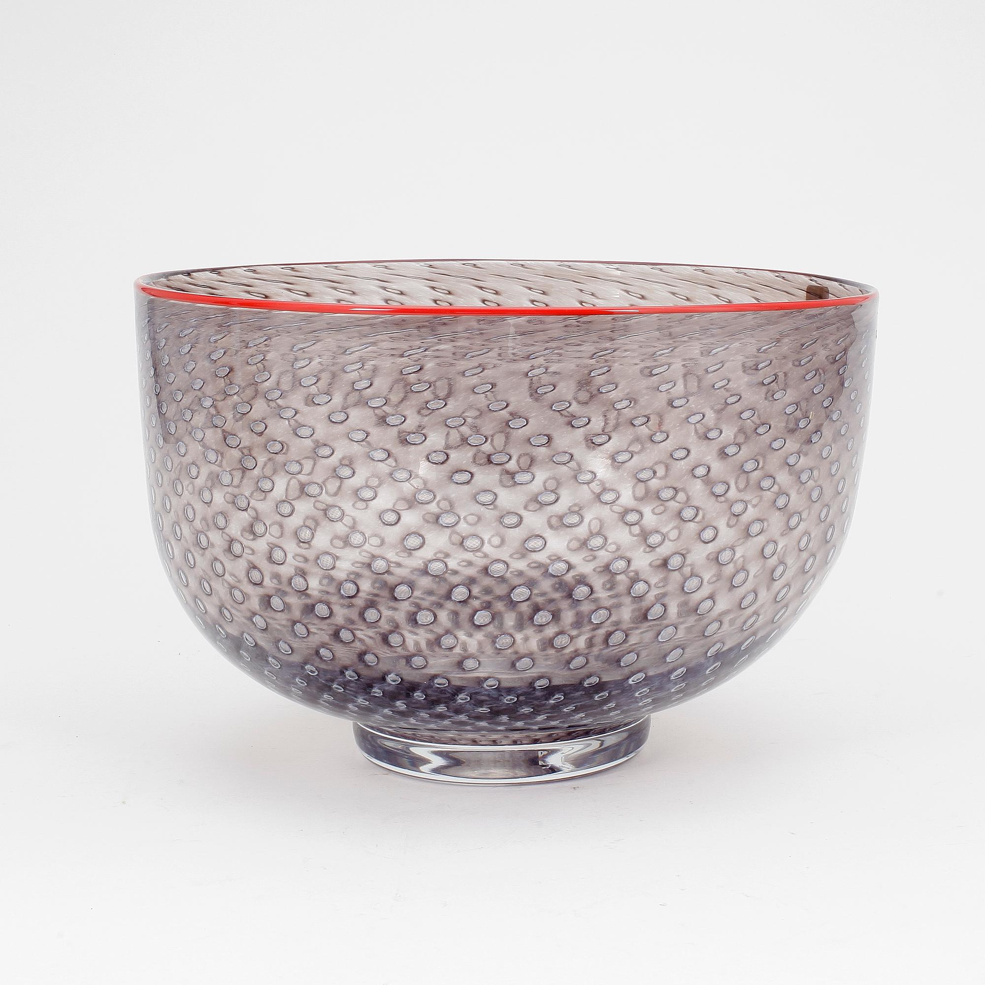 SKÅL, glas. Bertil Vallien, Boda 58240.