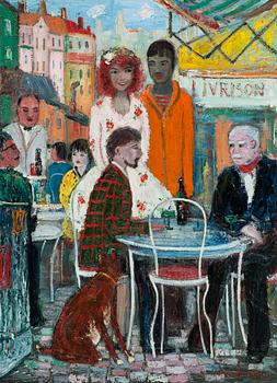 340. Håkan Brunberg, "CAFÉ I PARIS".