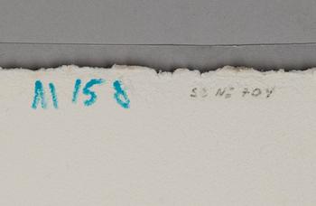 HUGO SIMBERG, etsningar, 2 st, den ena signerad och daterad 1907 i plåten.