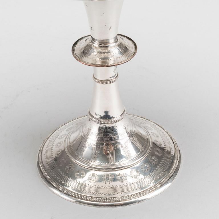 FAT PÅ FOT, nysilver, Danmark.