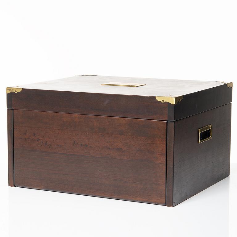 Cutlery service, 96 pieces, silver, model "Viktoria", Auran Kultaseppä Oy, Turku, Finland 1982.