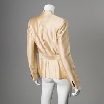 A jacket by Ralph Lauren.