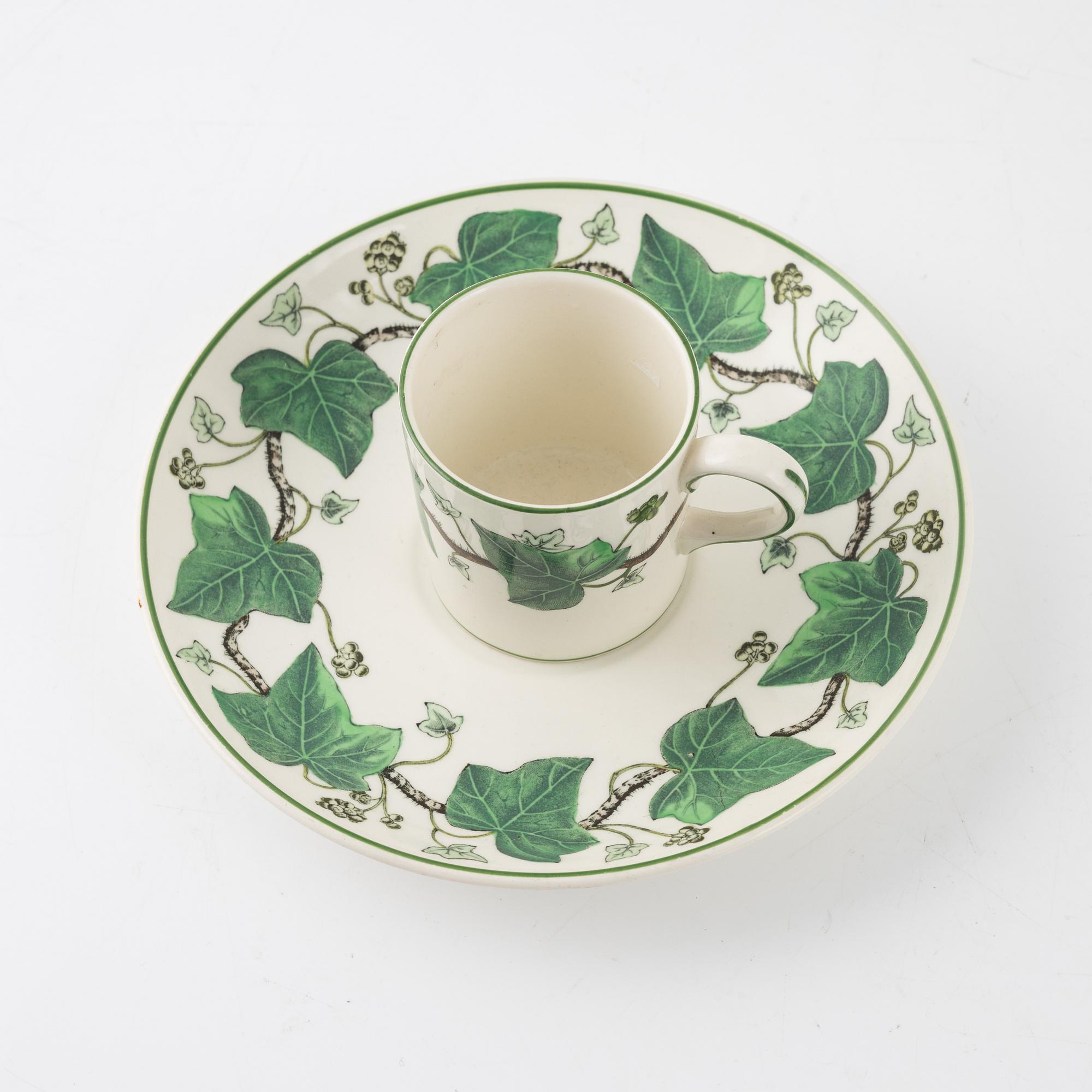 A 59-piece 'Napoleon Ivy' dinner service, Wedgwood, England.