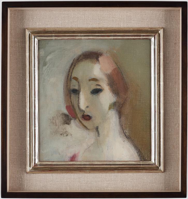Helene Schjerfbeck, "Ung kvinna".