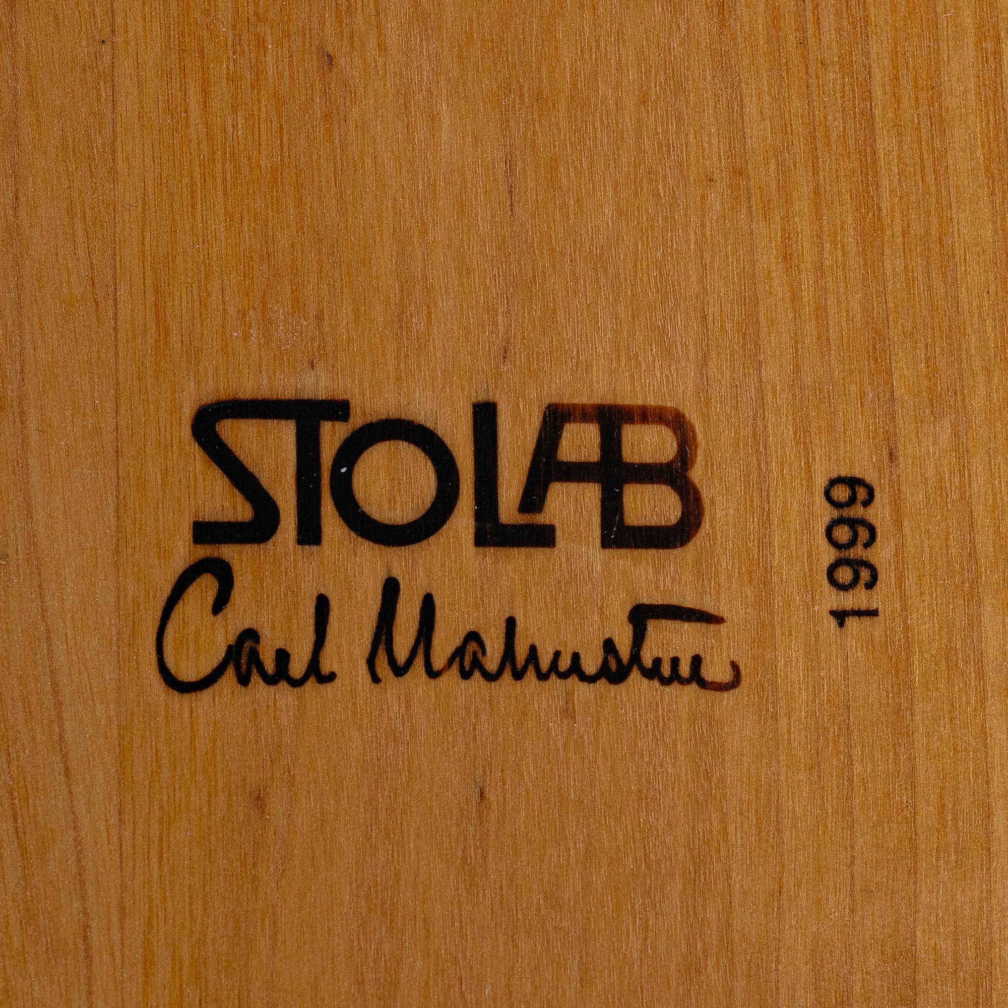 Carl Malmsten, stolar, 4 st, "Lilla Åland", Stolab, 1999.