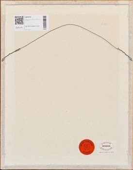 Anders Zorn, a unsigned etching from 1904.