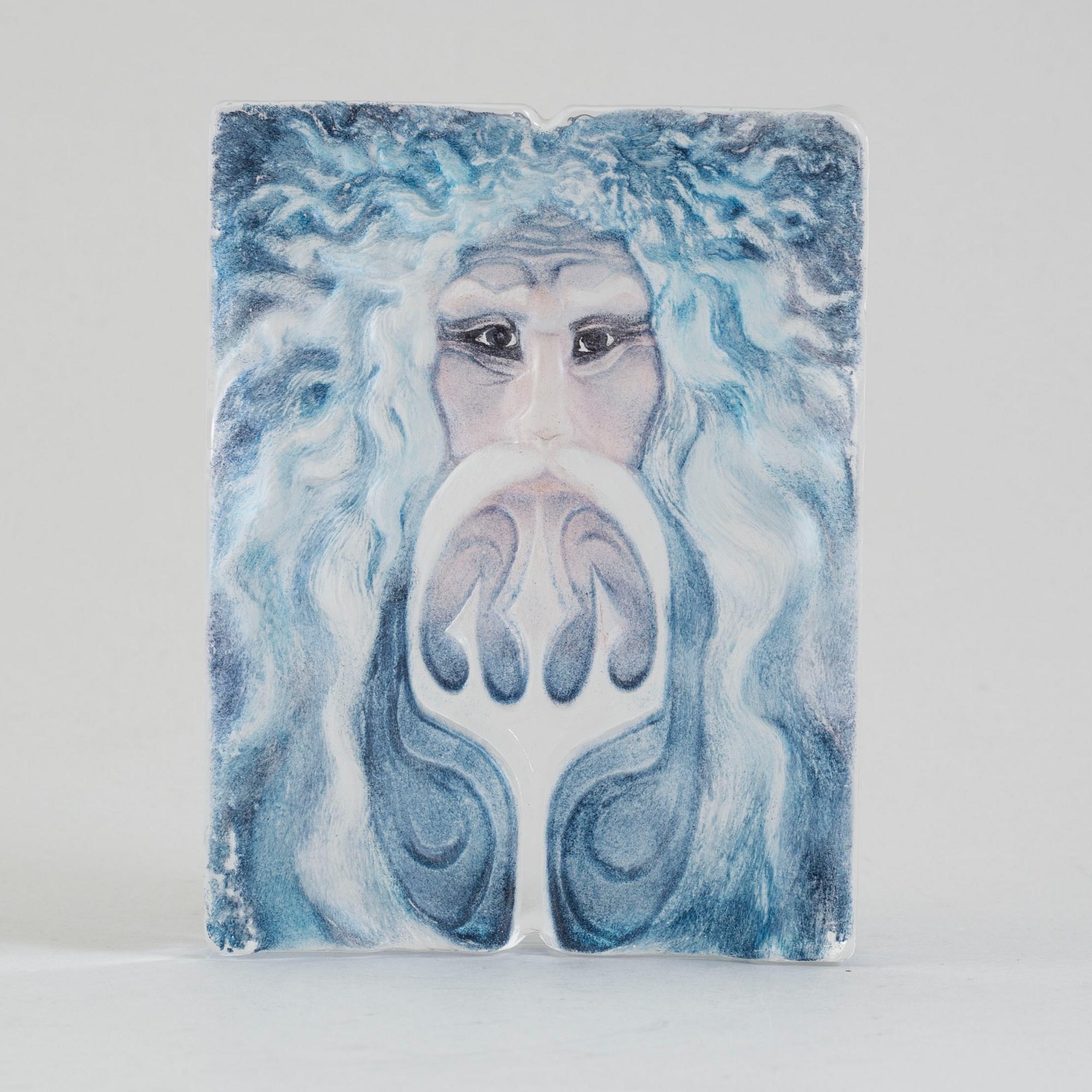 A Glass relief by Mats Jonasson, Målerås.