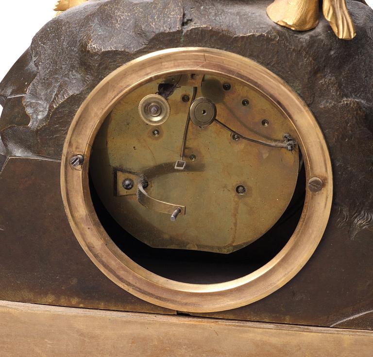 BORDSPENDYL, av Ephraim Hedström (Ephraim H mästare i Stockholm 1808-1818), Sengustaviansk.