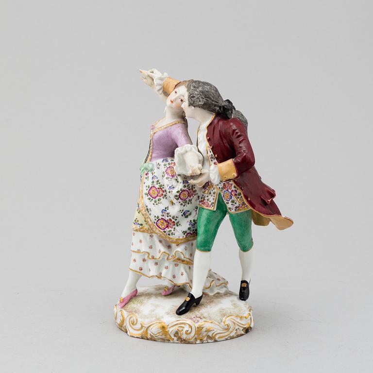 A Meissen figure group, 20th century.