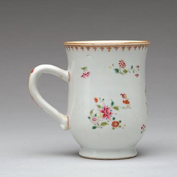 A famille rose jug, Qing dynasty, Qianlong (1736-95).