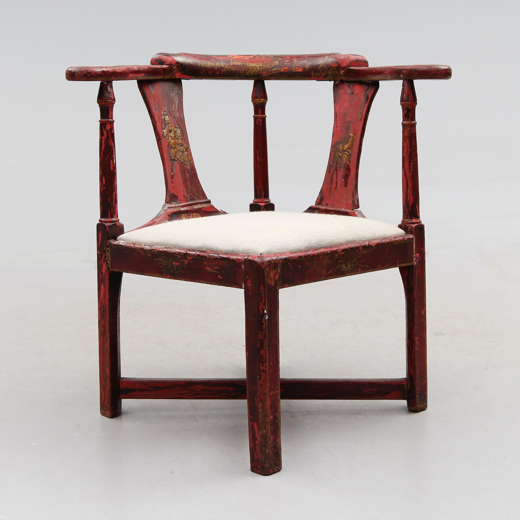 PUDERSTOL, 1700-tal.