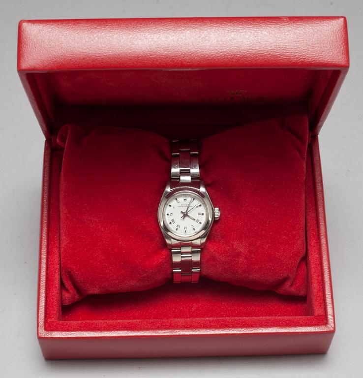 ARMBANDSUR, dam. Rolex. Oyster Perpetual.