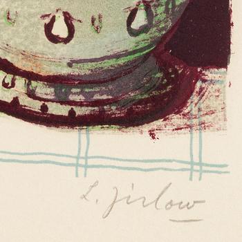 Lennart Jirlow, litograph in colours, signed and numbered 46/310.