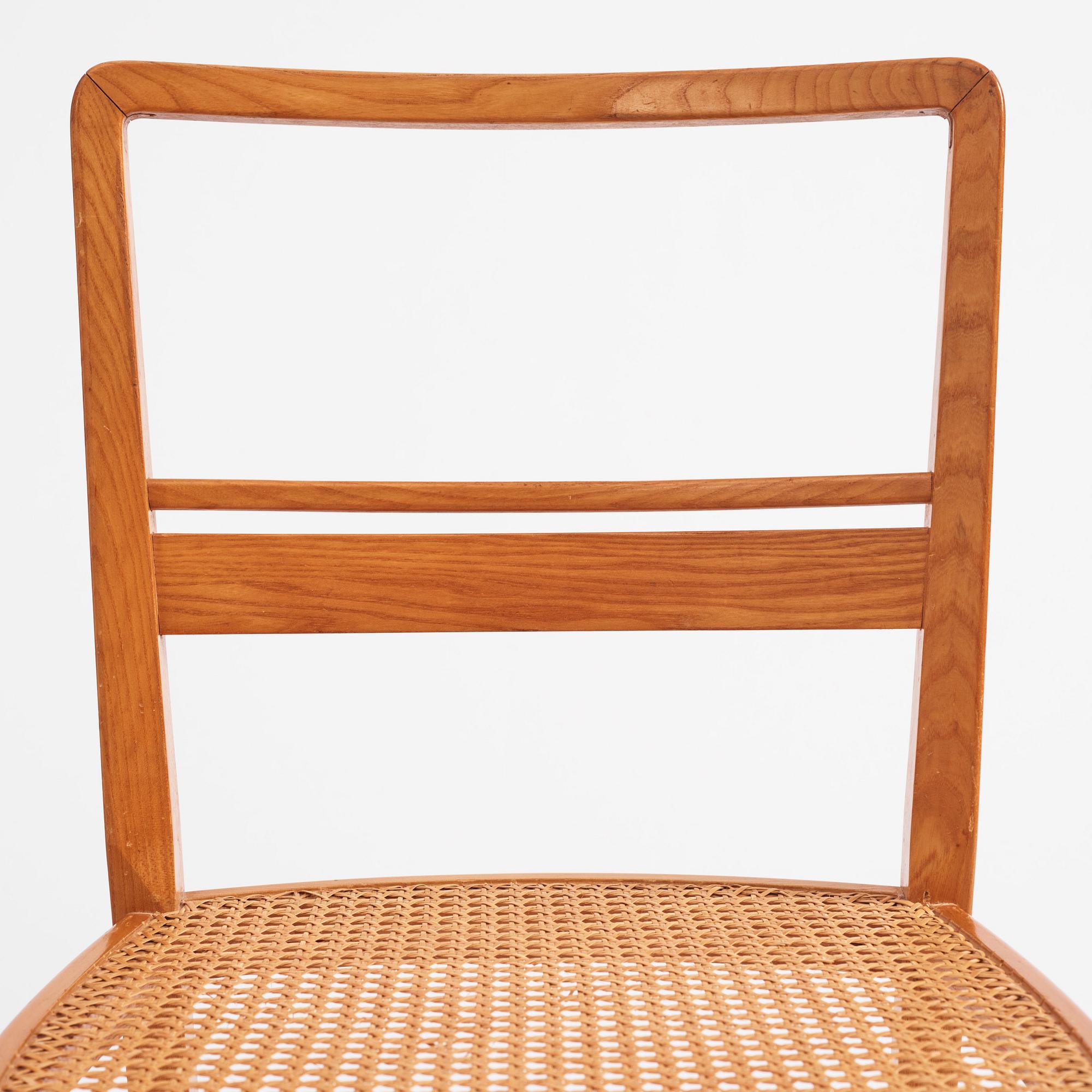Erik Chambert, stolar ett par, "Paris 1937", Chamberts Möbelfabrik, Norrköping 1930-tal.