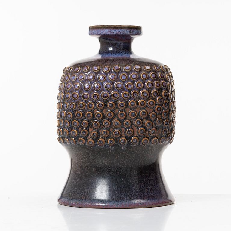 Stig Lindberg, vase/lamp base, Gustavsberg Studio, 1964.