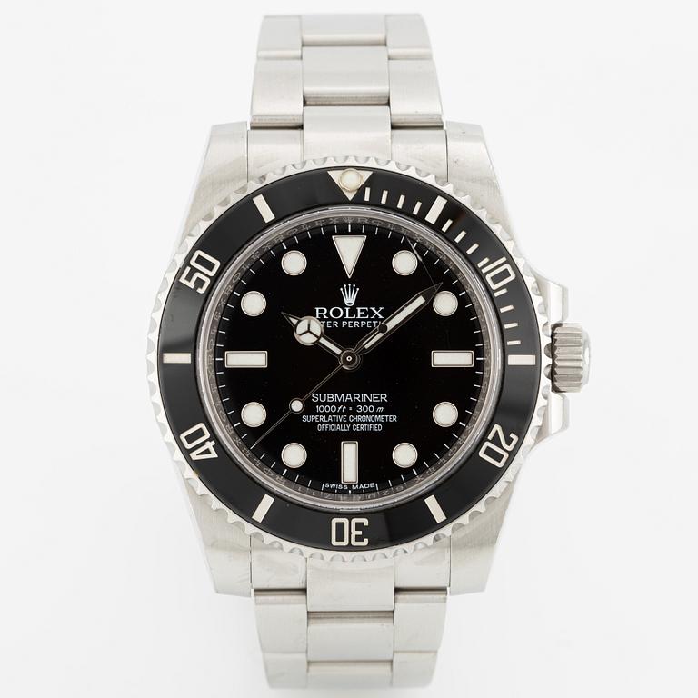 Rolex, Oyster Perpetual, Submariner, wristwatch, 40 mm.