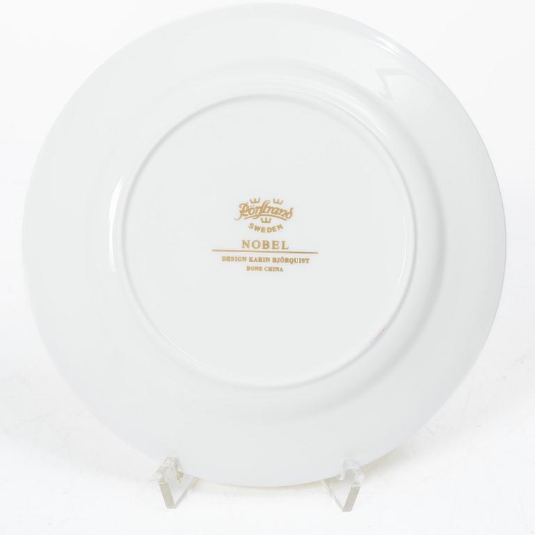 Karin Björquist, a 24 pcs  "Nobel", service, bone china, Orrefors.