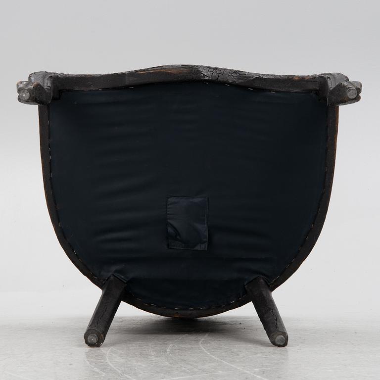 Maarten Baas, a "Smoke Armchair", Moooi, contemporary.