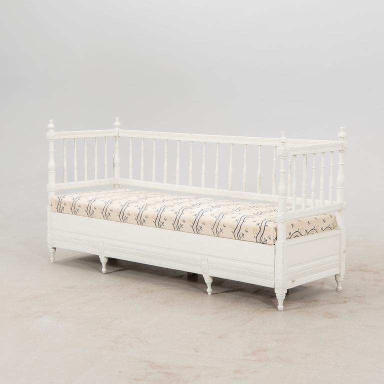 Gustavian sofa, 19th century.