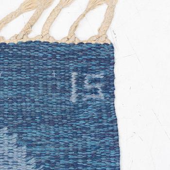 Ingegerd Silow, a 'Siljan' flat weave rug, signed IS, c. 275 x 185 cm.