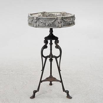 Garden pedestal/ flower pedestal, second half of the 20th century.