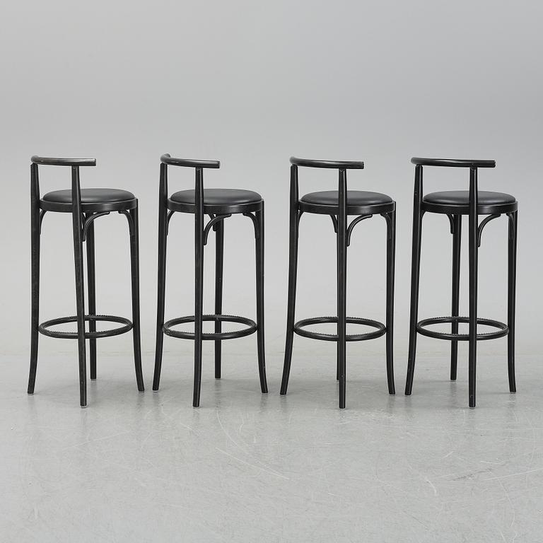 A set of four 'Linus' bar stools, Gemla, 1996/1997.