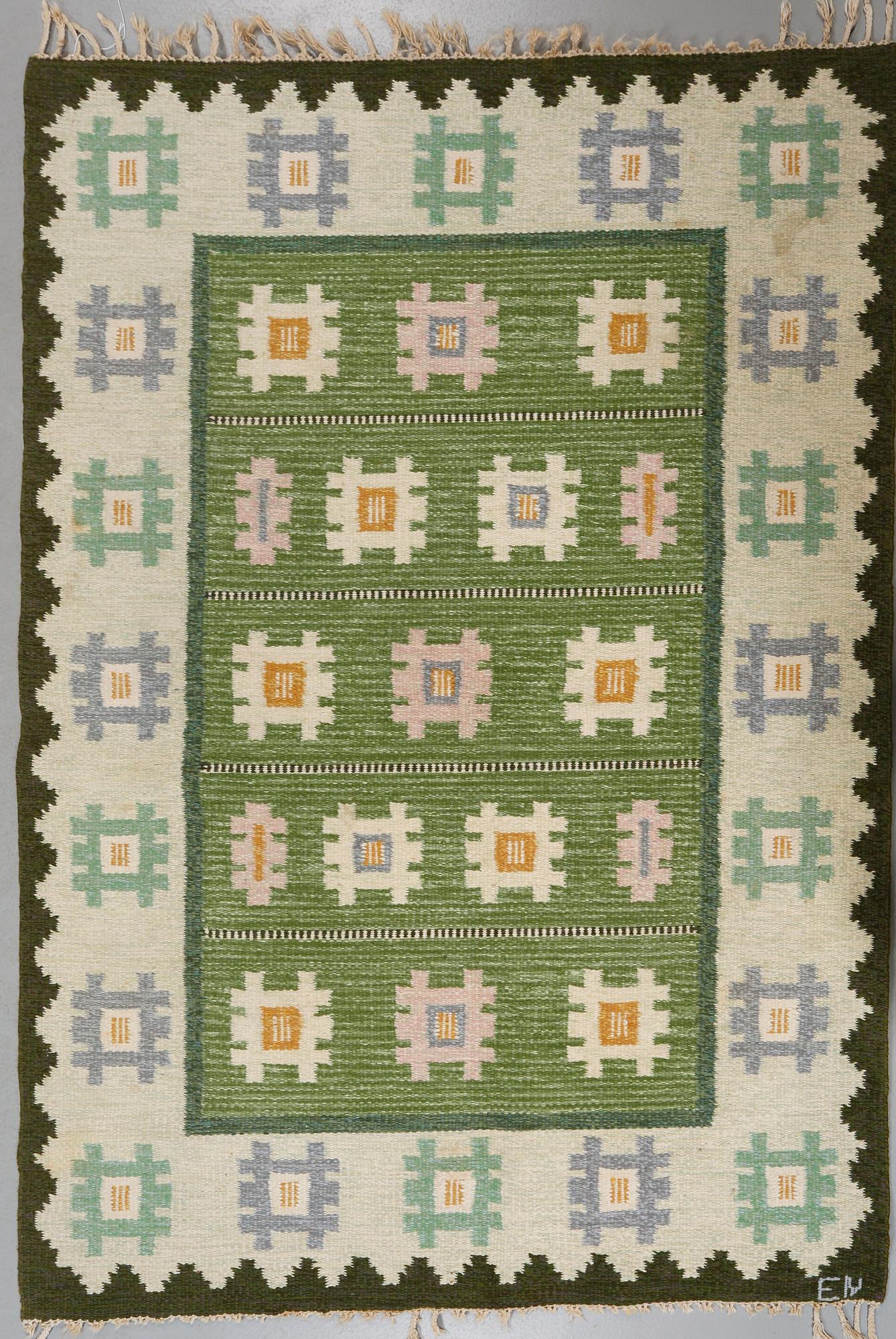 MATTA, rölakan, 1900-talets andra hälft, monogramsignerad, 194 x 140 cm.