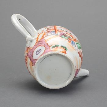 TEKANNA, porslin, Kina, 1700-tal.