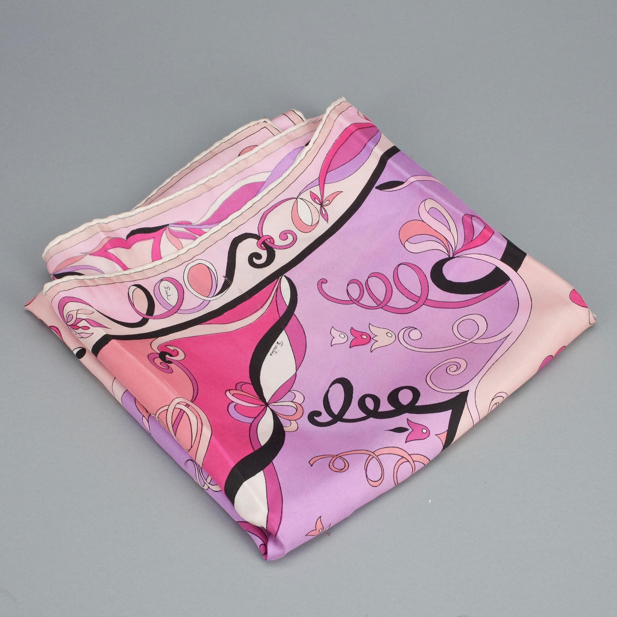 SCARF, siden, Emilio Pucci.