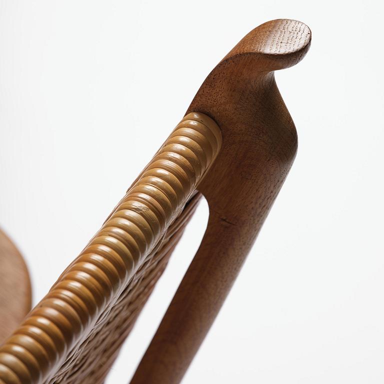 Hans J. Wegner, fåtölj, "CH27", Carl Hansen & Son, Danmark, 1950-tal.