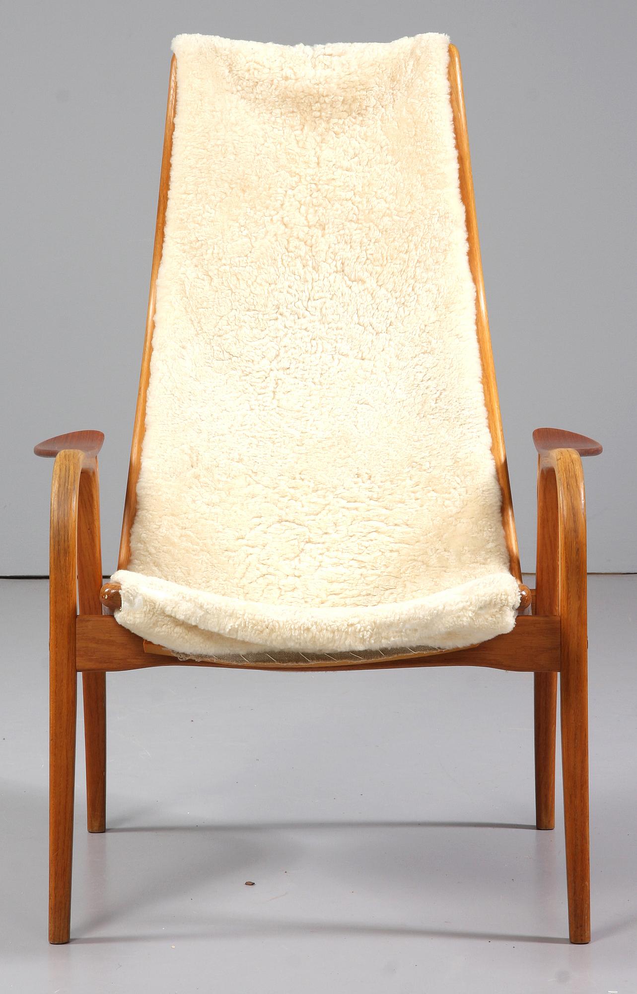 FÅTÖLJ, "Lamino", Yngve Ekström, Swedese, 1900-talets andra hälft.