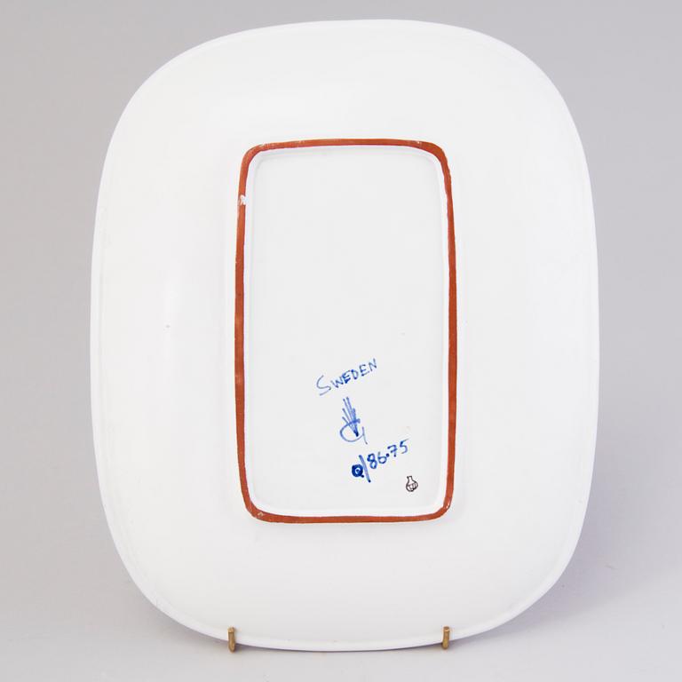 STIG LINDBERG, FAT, fajans, 86/76, Gustavsberg.