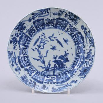 TALLRIK, porslin, Kina, Kangxi, 1700-tal.